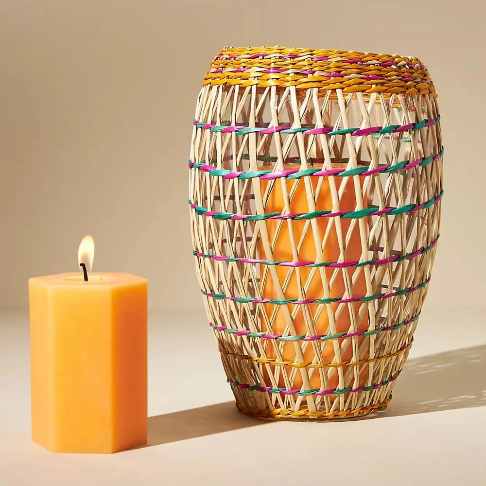 Anthropologie Patsy Hurricane Decor Vase